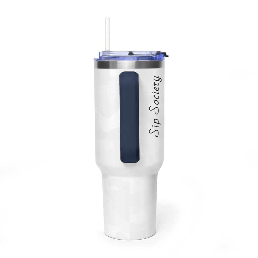 Vacuum Thermal Tumbler, 40oz with Sip Society script