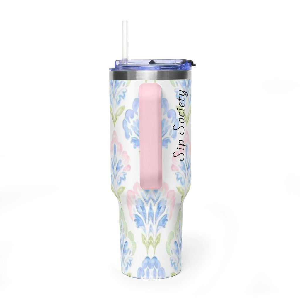 Vacuum Thermal Tumbler, 40oz with Sip Society script