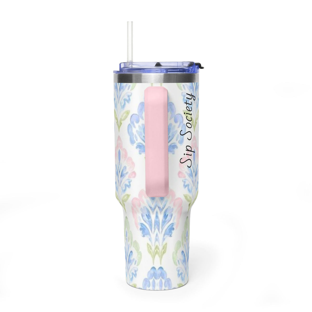 Vacuum Thermal Tumbler, 40oz with Sip Society script