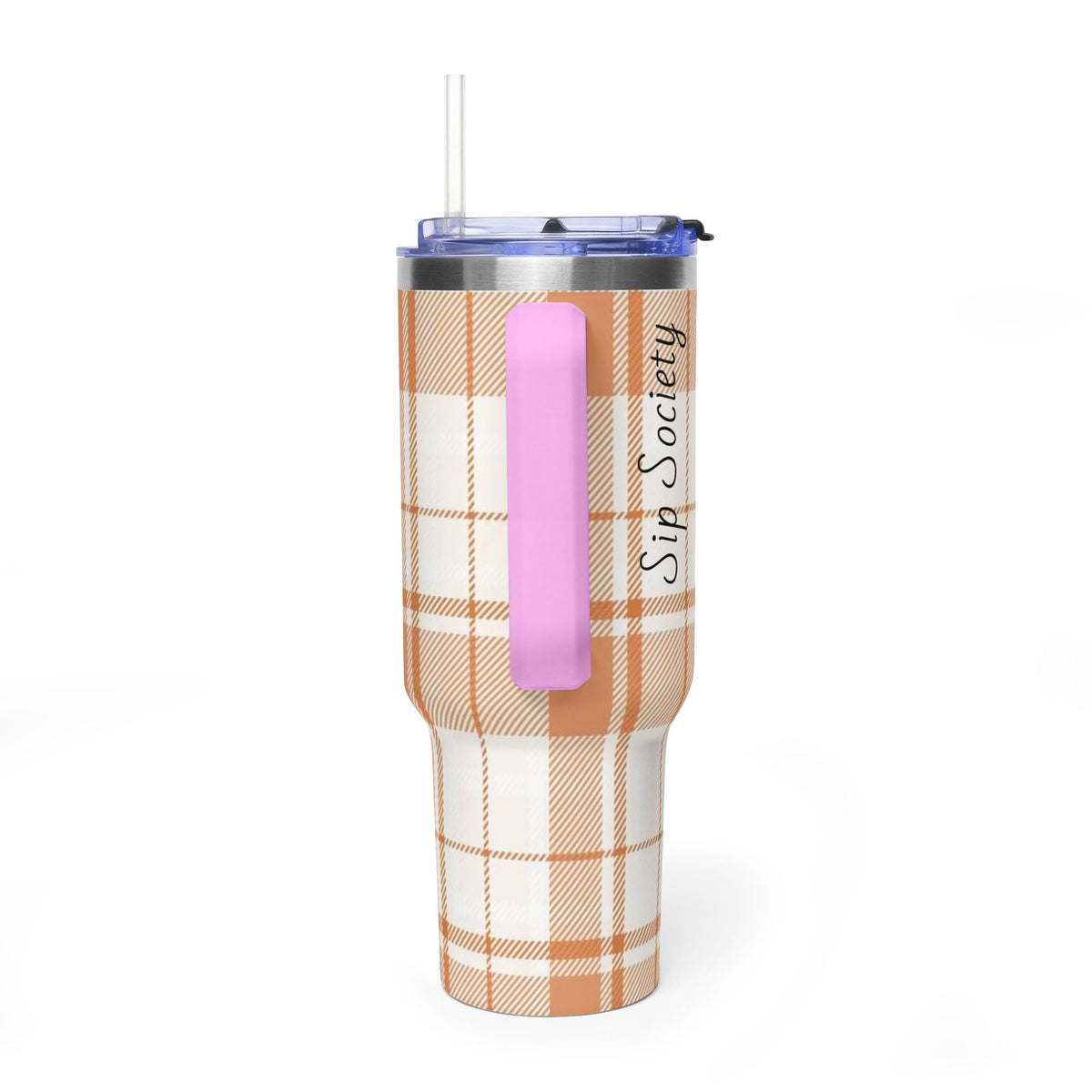 Vacuum Thermal Tumbler, 40oz with Sip Society script