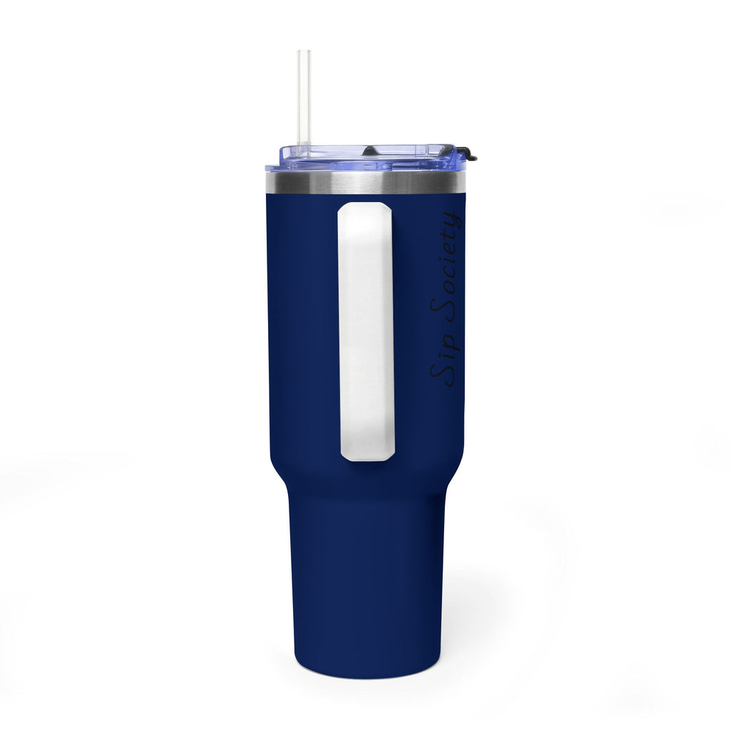 Vacuum Thermal Tumbler, 40oz with Sip Society script