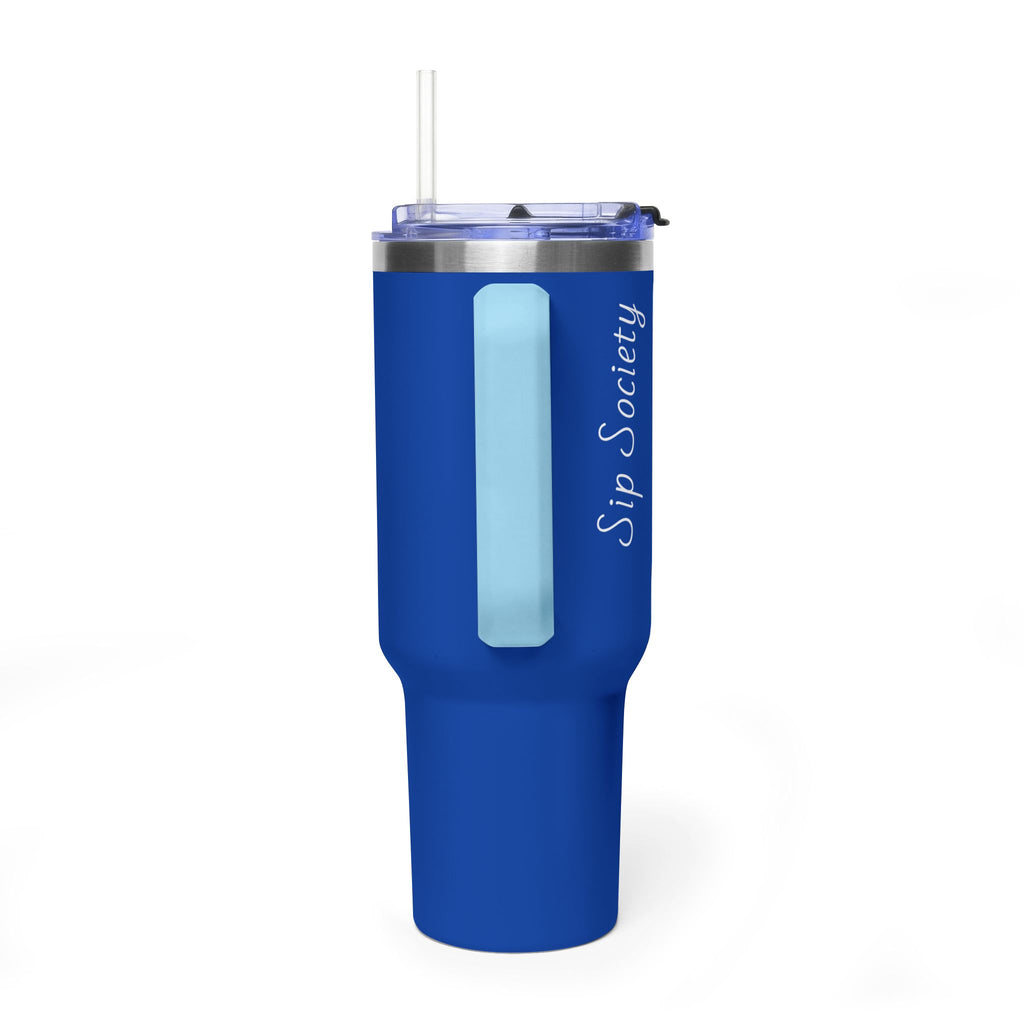 Vacuum Thermal Tumbler, 40oz with Sip Society script