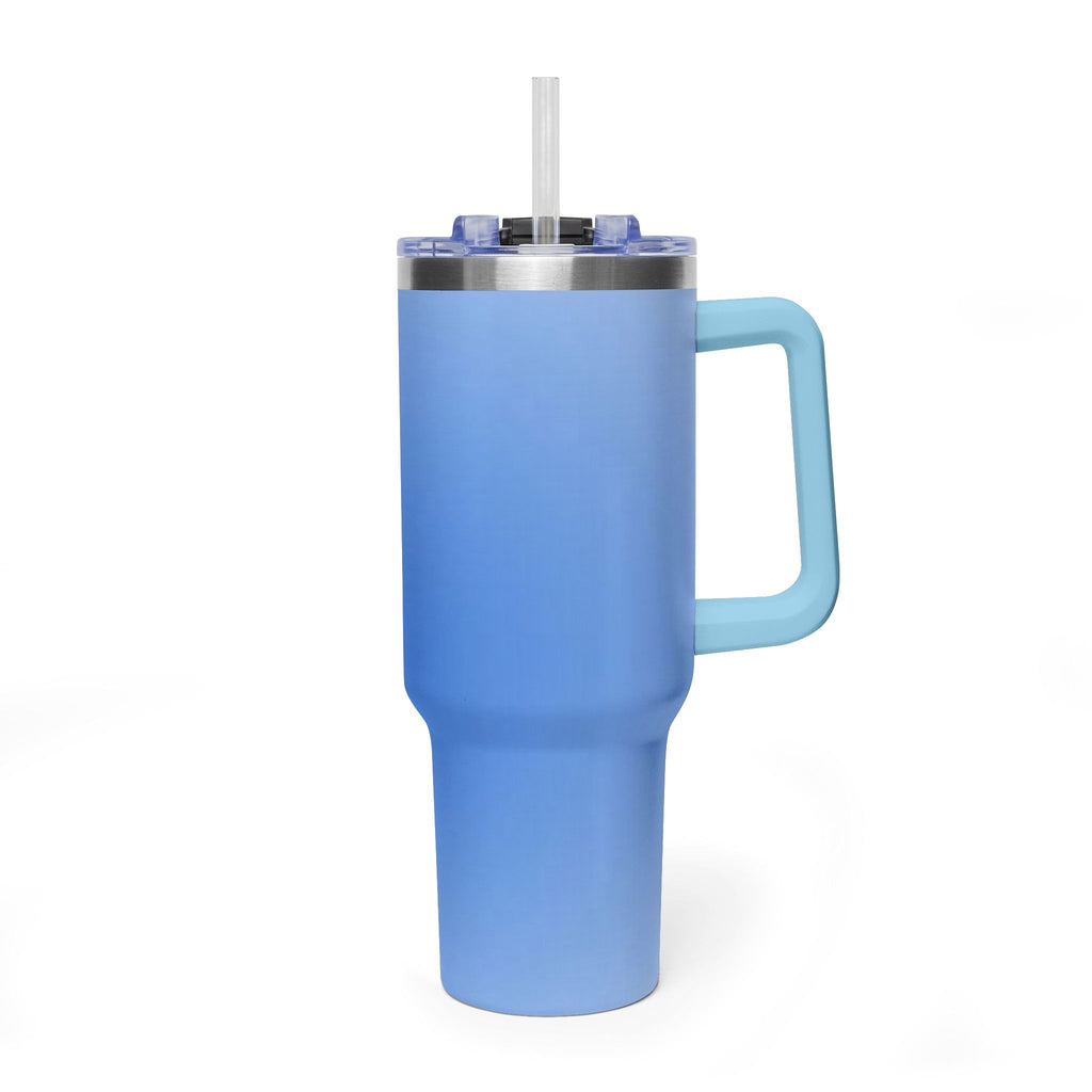 Vacuum Thermal Tumbler, 40oz with Sip Society script