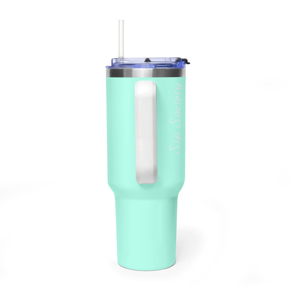 Vacuum Thermal Tumbler, 40oz with Sip Society script