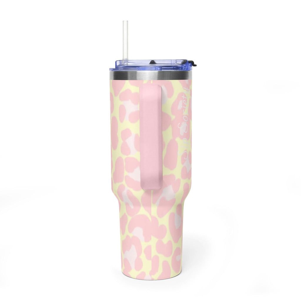 Vacuum Thermal Tumbler, 40oz with Sip Society script