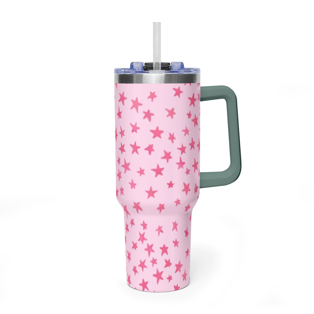 Vacuum Thermal Tumbler, 40oz with Sip Society script