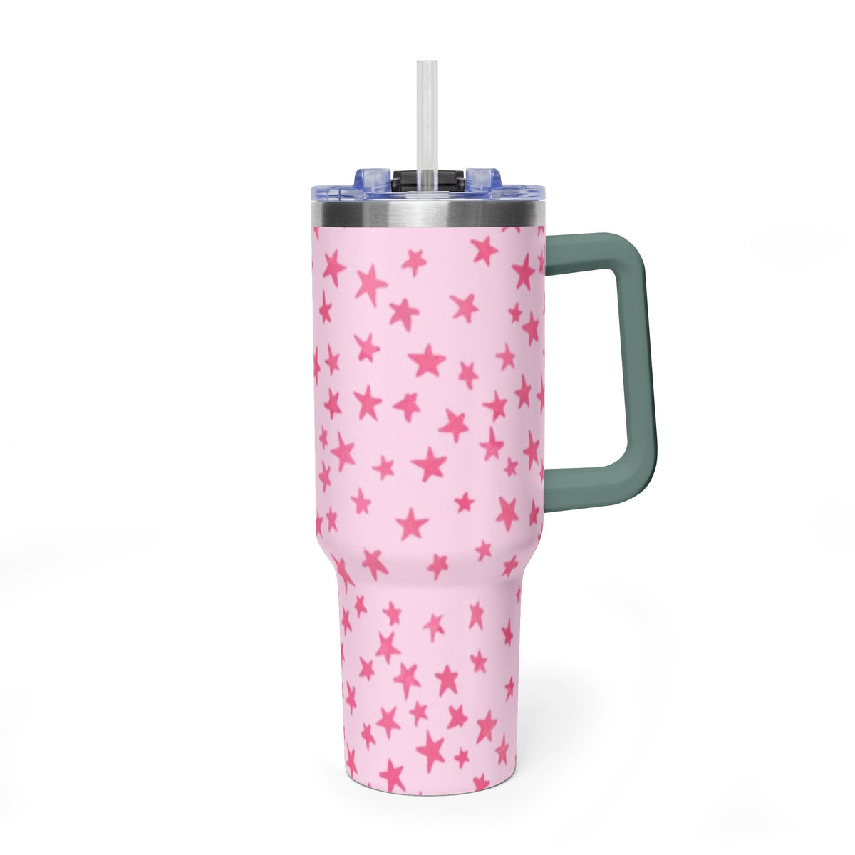 Vacuum Thermal Tumbler, 40oz with Sip Society script