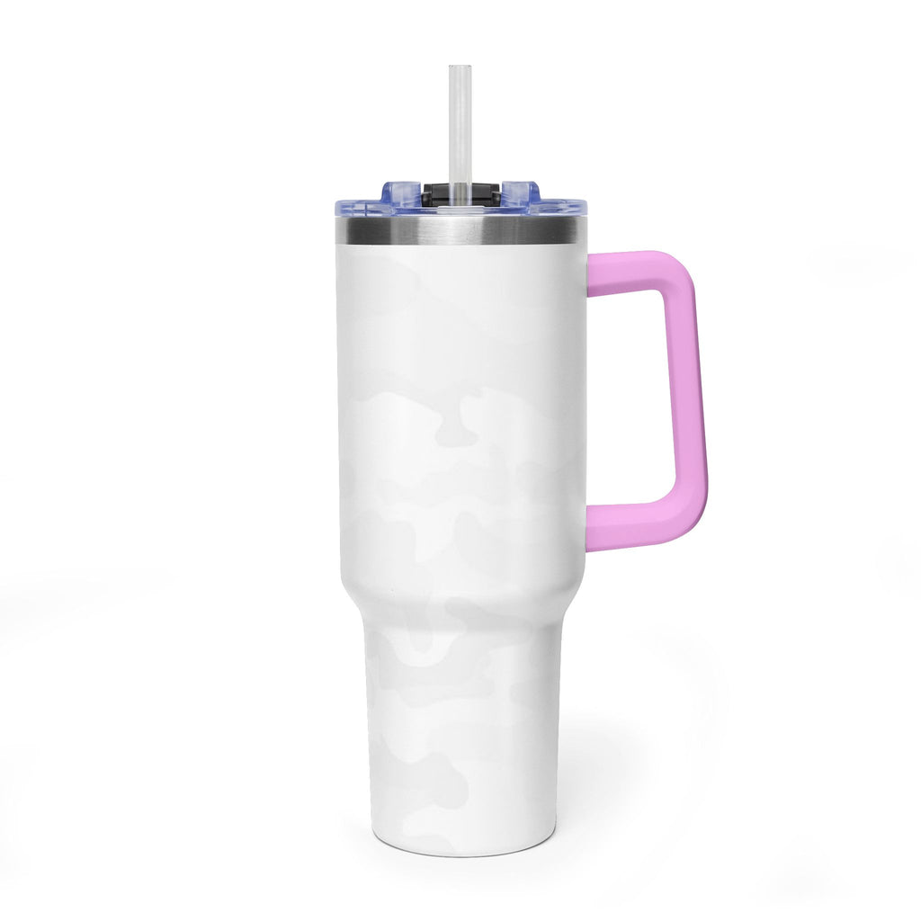 Vacuum Thermal Tumbler, 40oz with Sip Society script