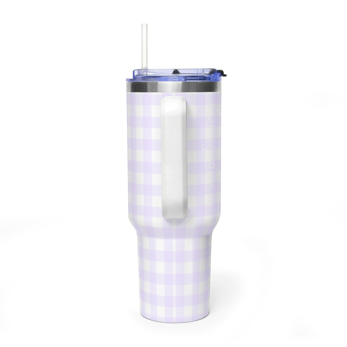 Vacuum Thermal Tumbler, 40oz with Sip Society script