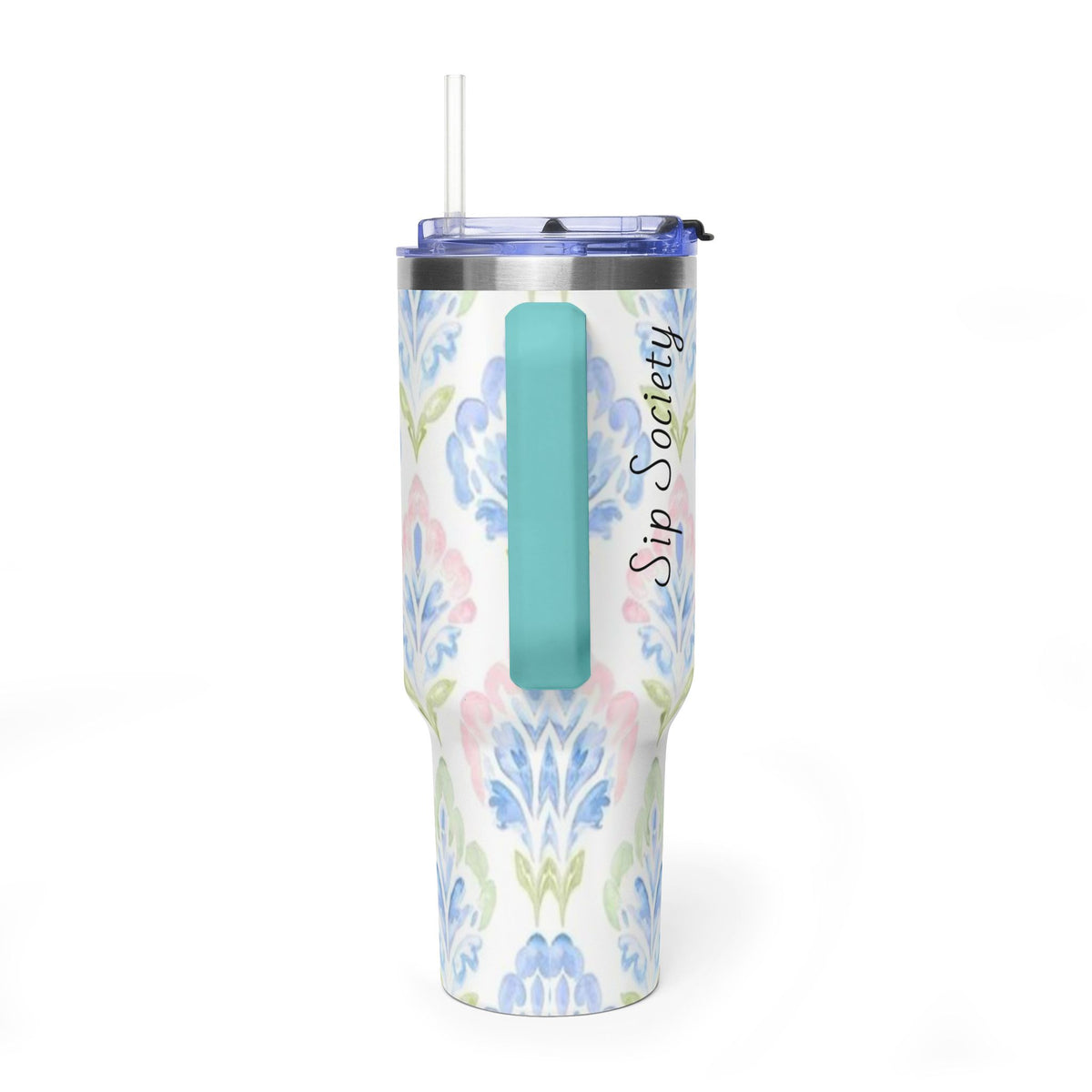 Vacuum Thermal Tumbler, 40oz with Sip Society script
