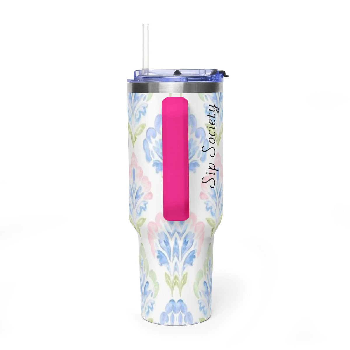 Vacuum Thermal Tumbler, 40oz with Sip Society script