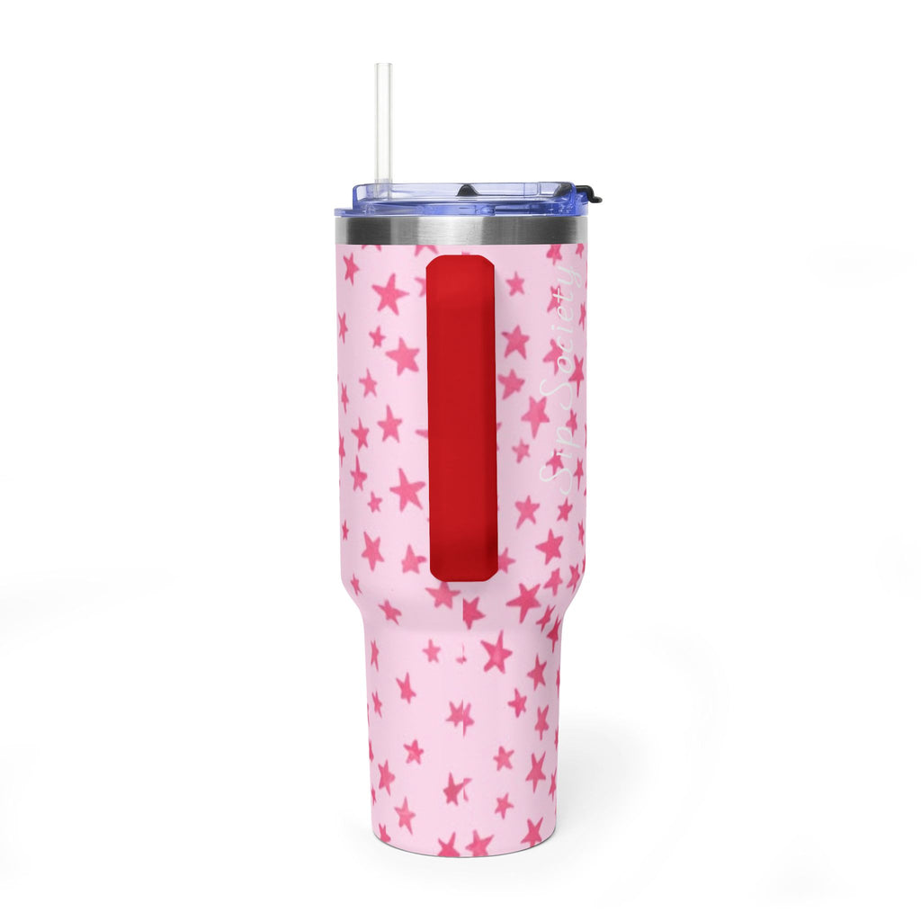 Vacuum Thermal Tumbler, 40oz with Sip Society script