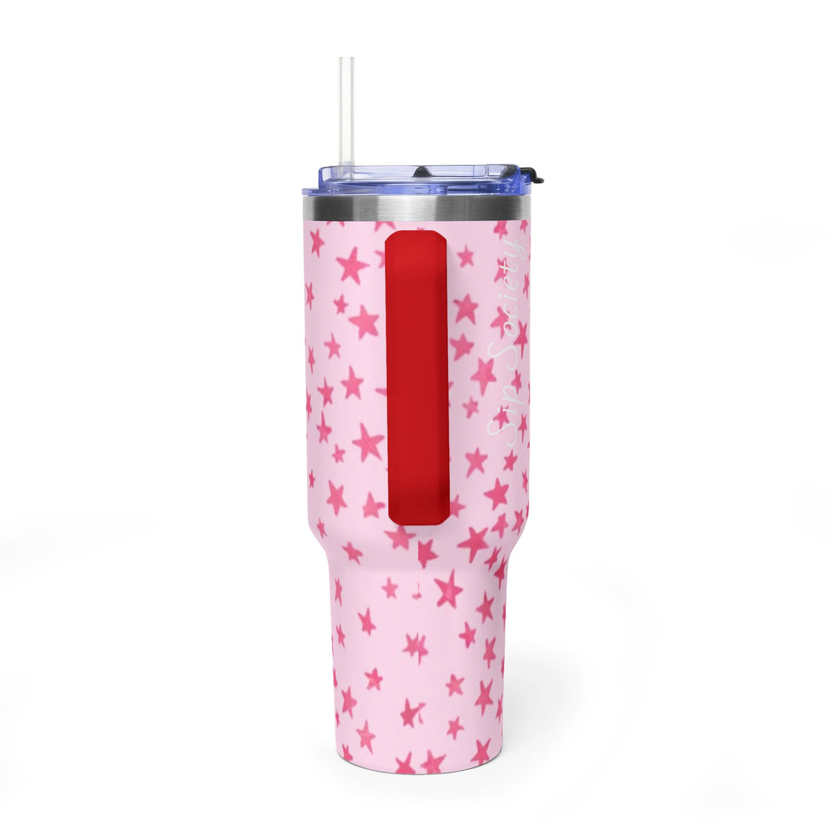 Vacuum Thermal Tumbler, 40oz with Sip Society script