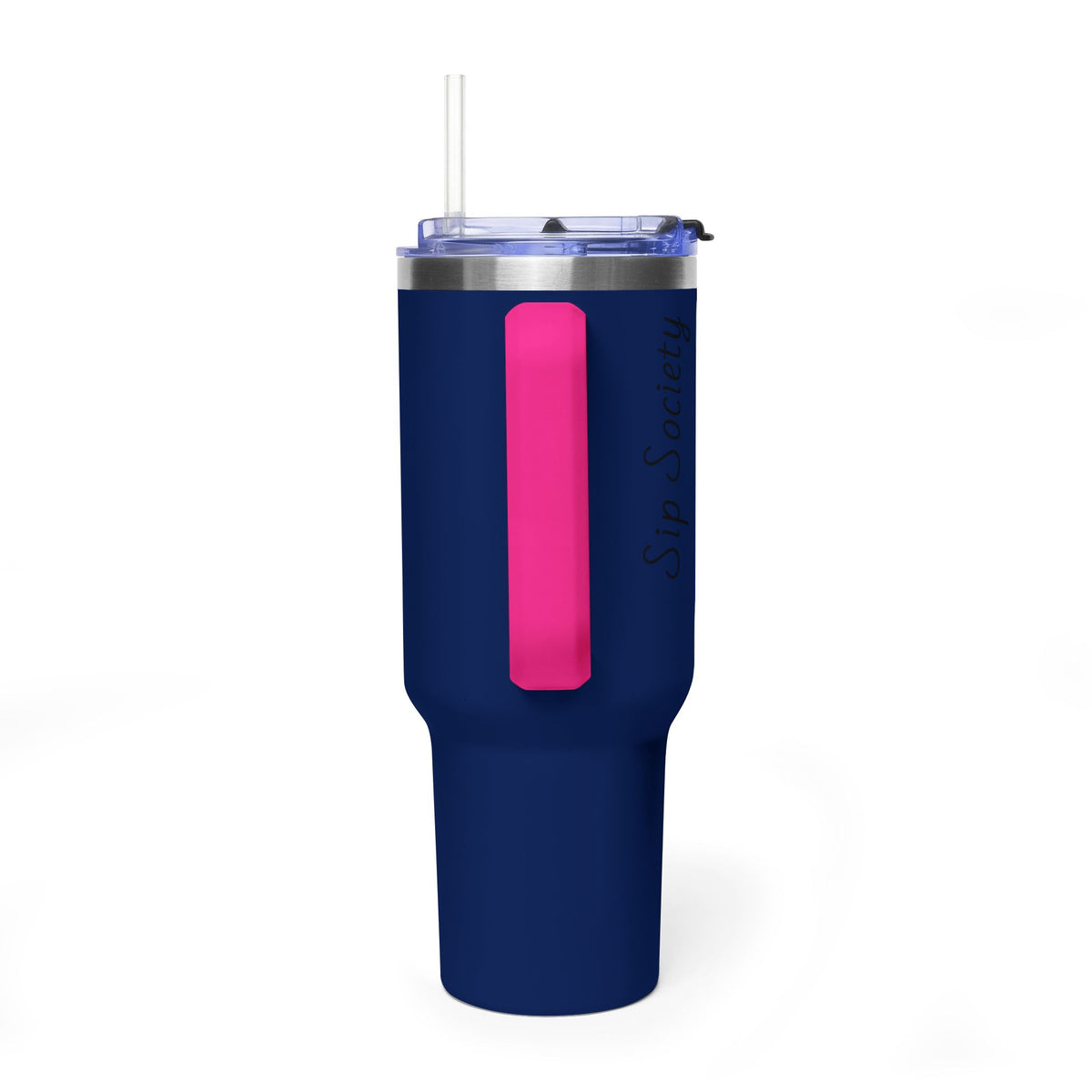 Vacuum Thermal Tumbler, 40oz with Sip Society script