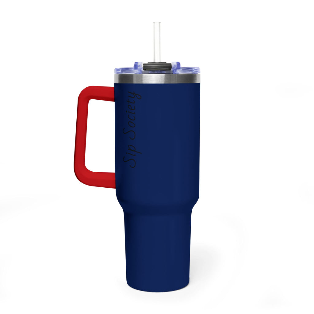 Vacuum Thermal Tumbler, 40oz with Sip Society script