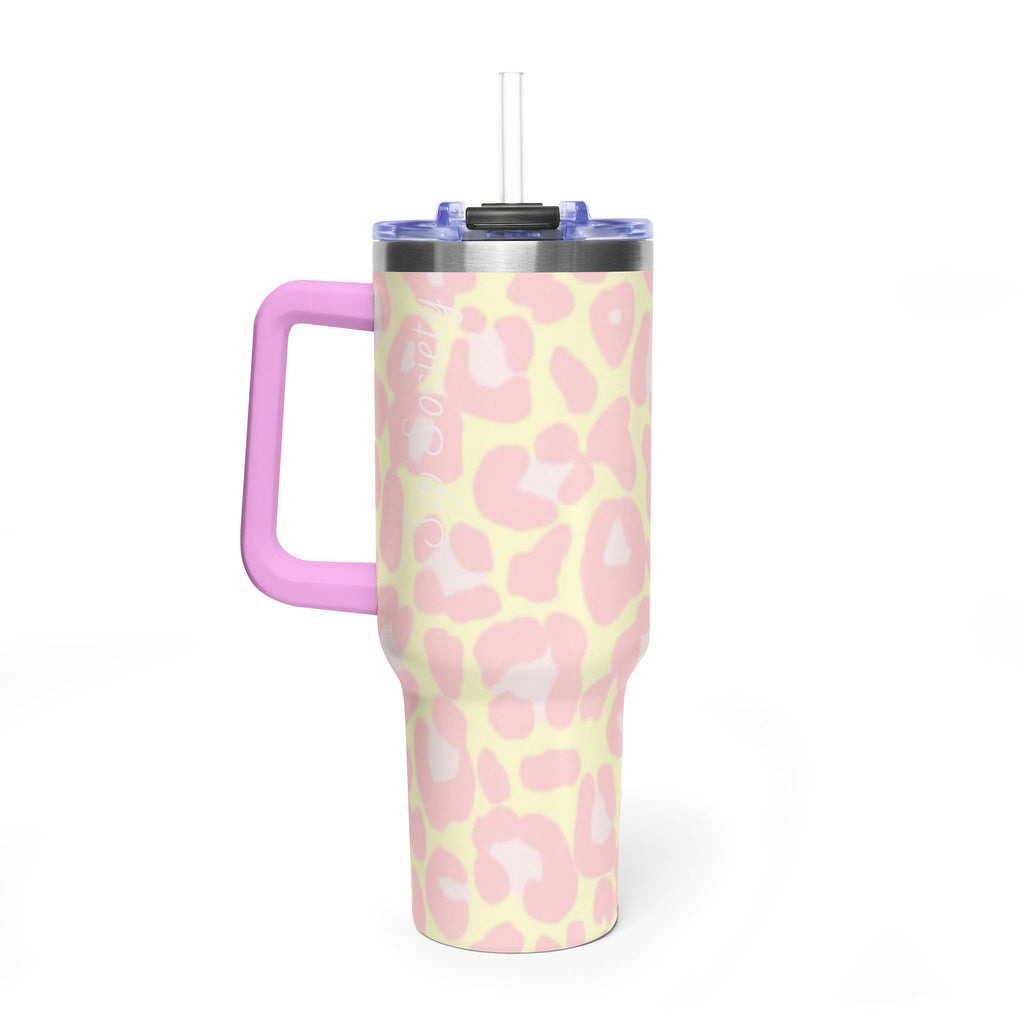 Vacuum Thermal Tumbler, 40oz with Sip Society script
