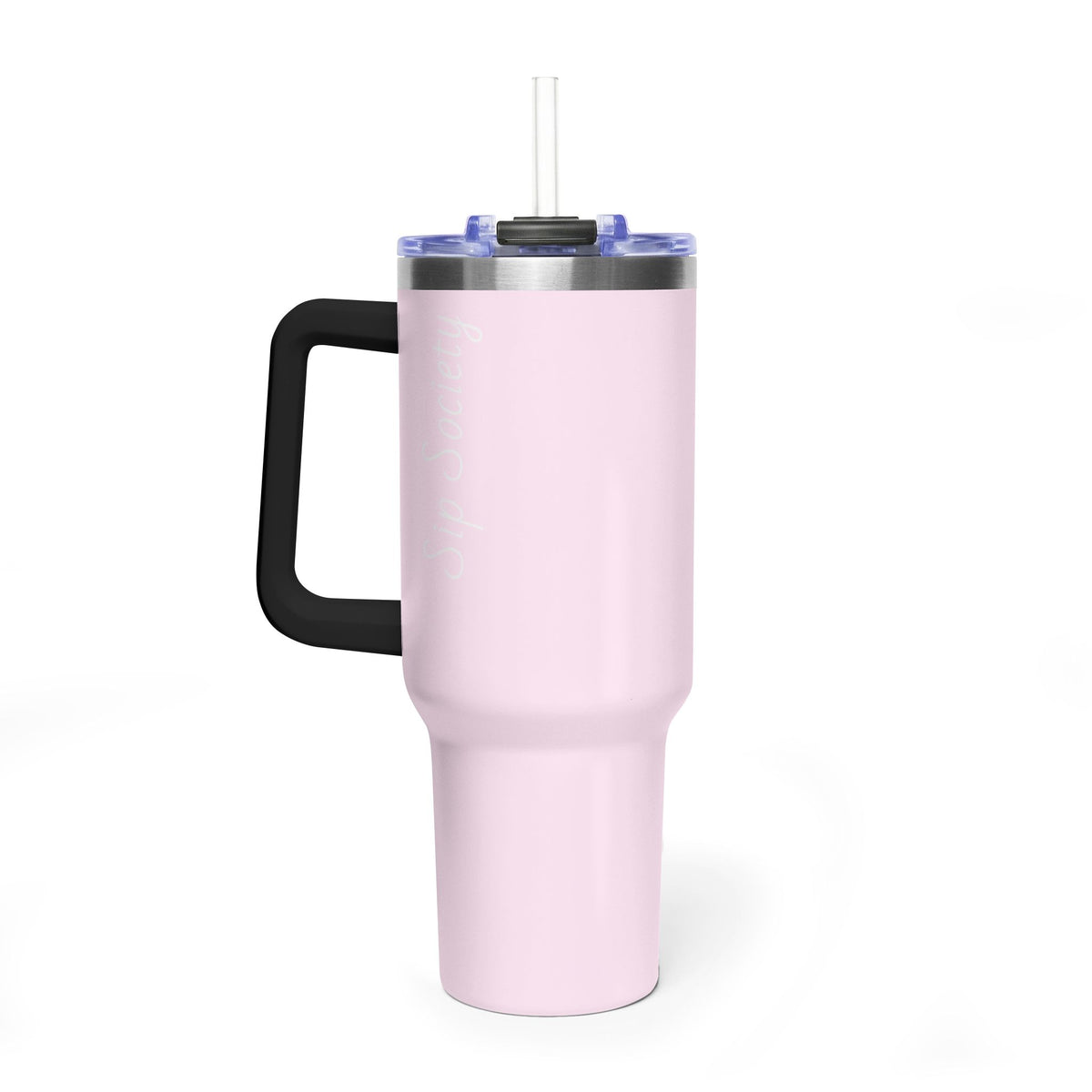 Vacuum Thermal Tumbler, 40oz with Sip Society script