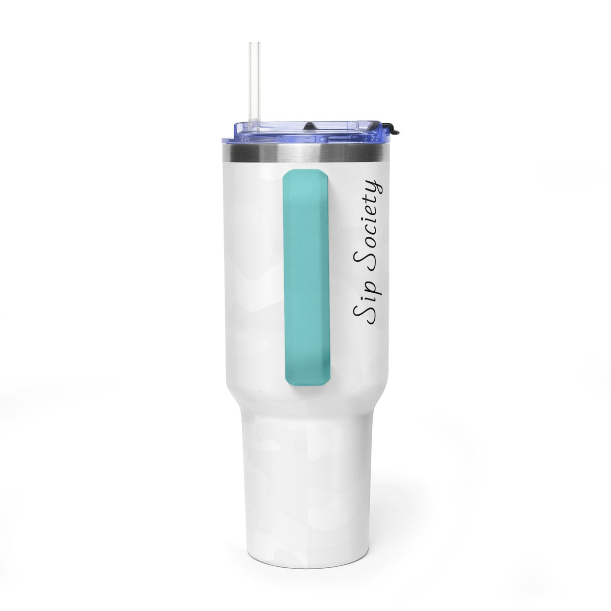 Vacuum Thermal Tumbler, 40oz with Sip Society script