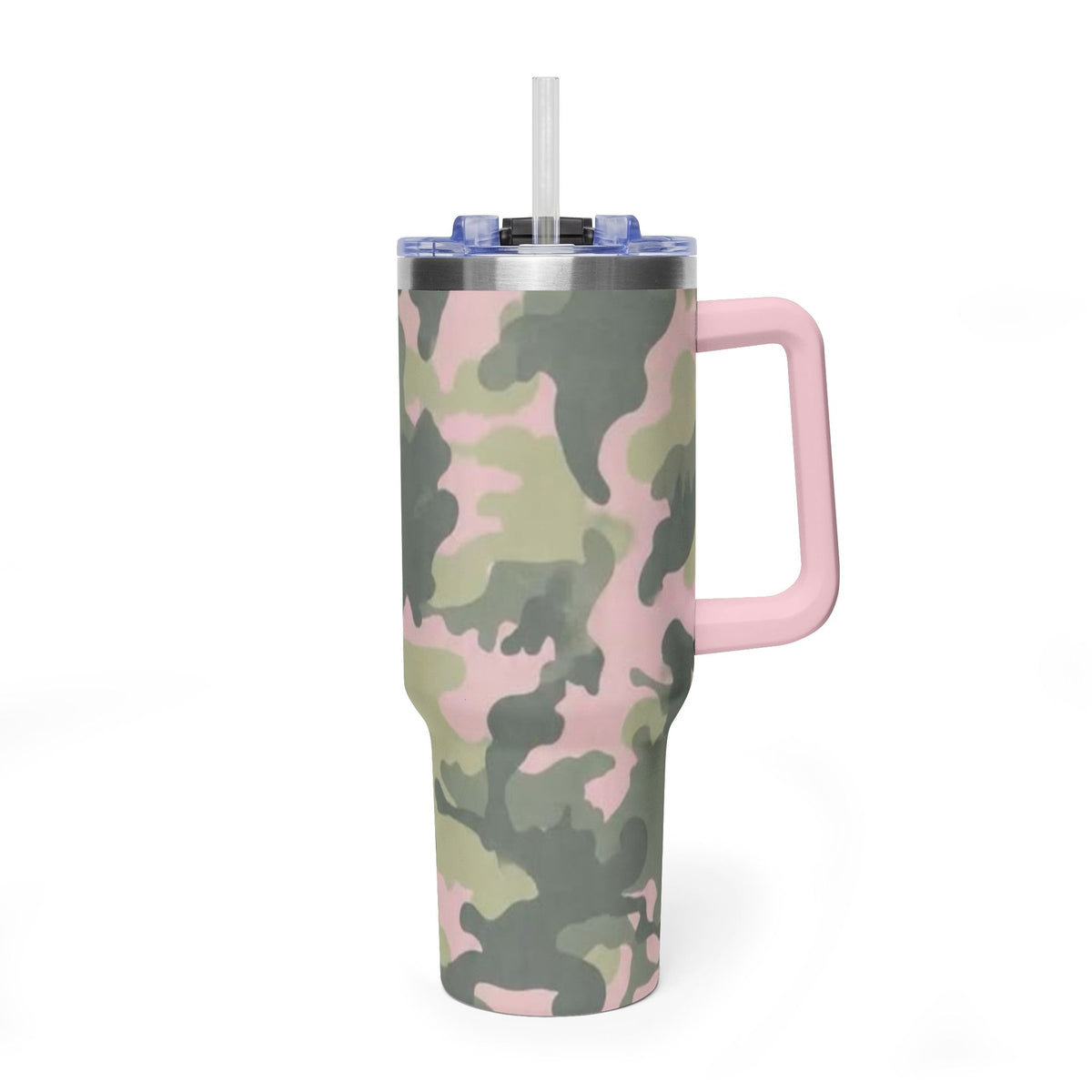 Vacuum Thermal Tumbler, 40oz  with sip society script