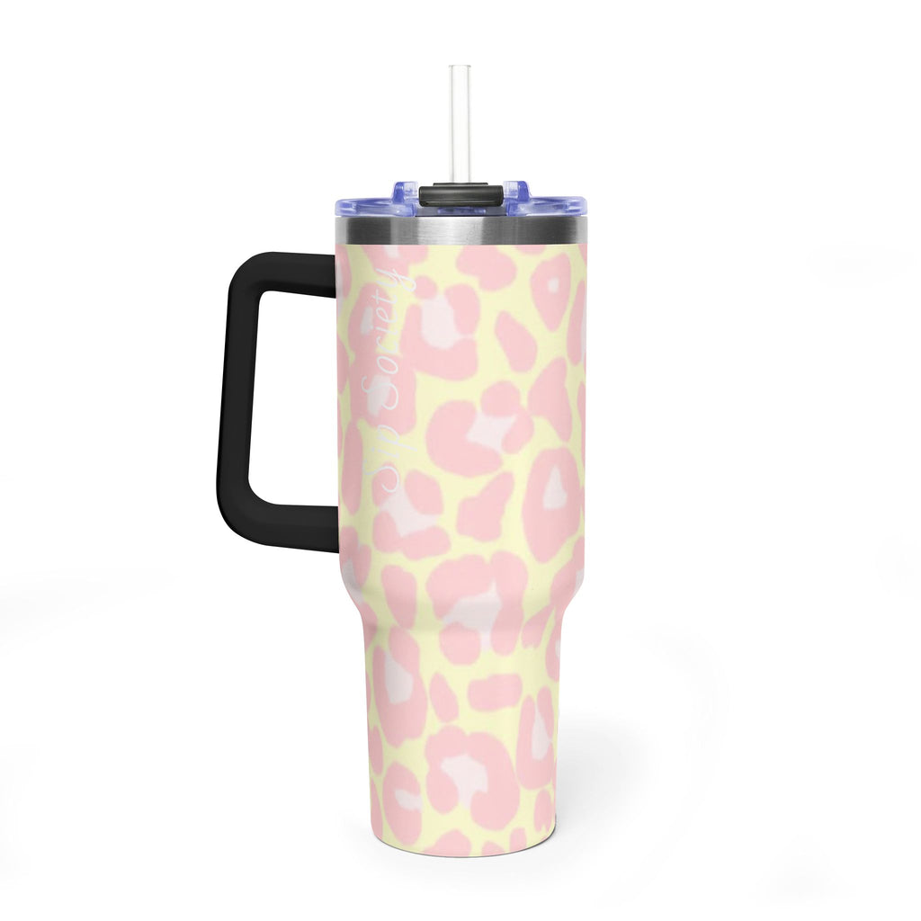 Vacuum Thermal Tumbler, 40oz with Sip Society script