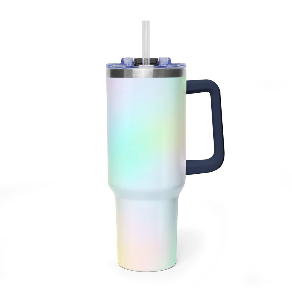 Vacuum Thermal Tumbler, 40oz with sip society script