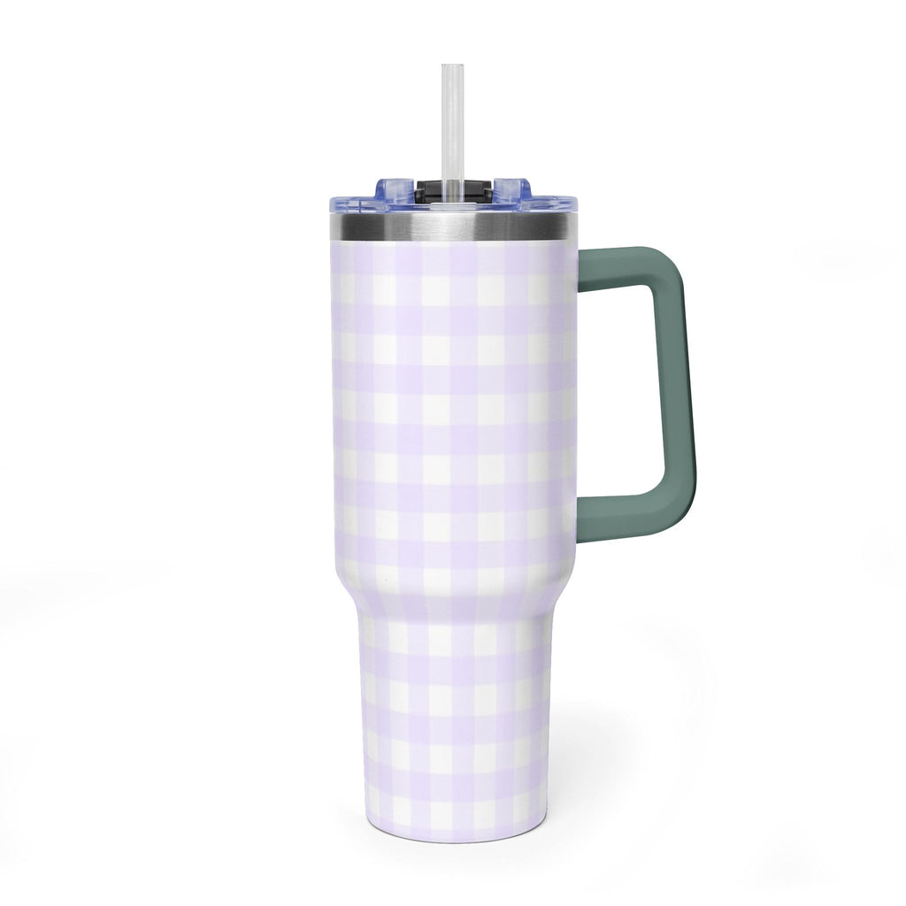 Vacuum Thermal Tumbler, 40oz with Sip Society script