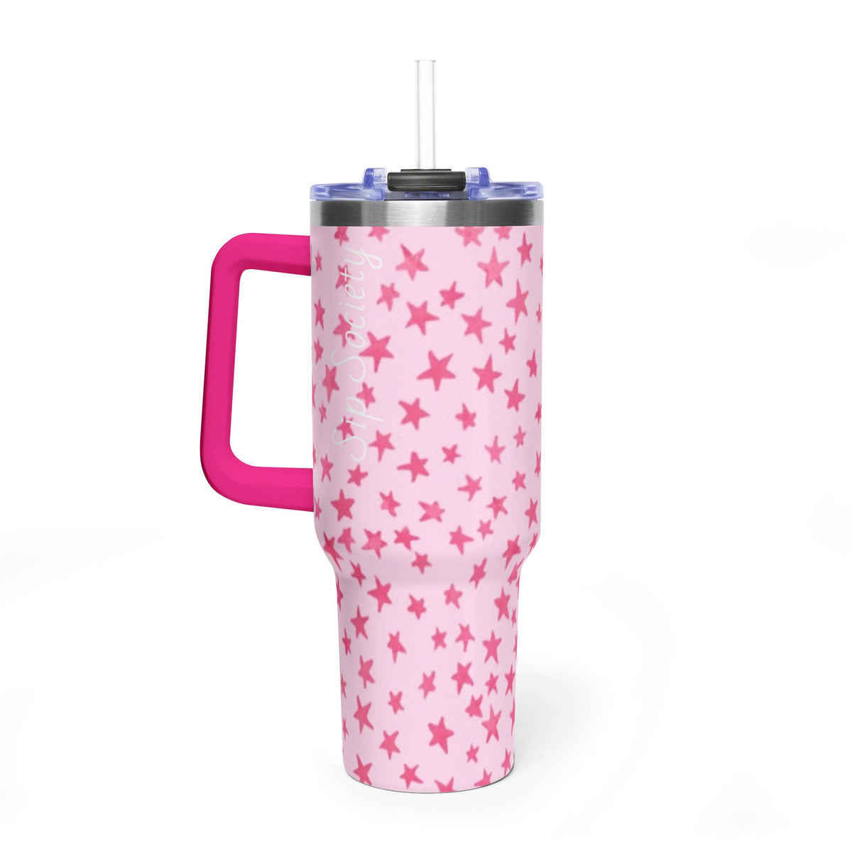 Vacuum Thermal Tumbler, 40oz with Sip Society script