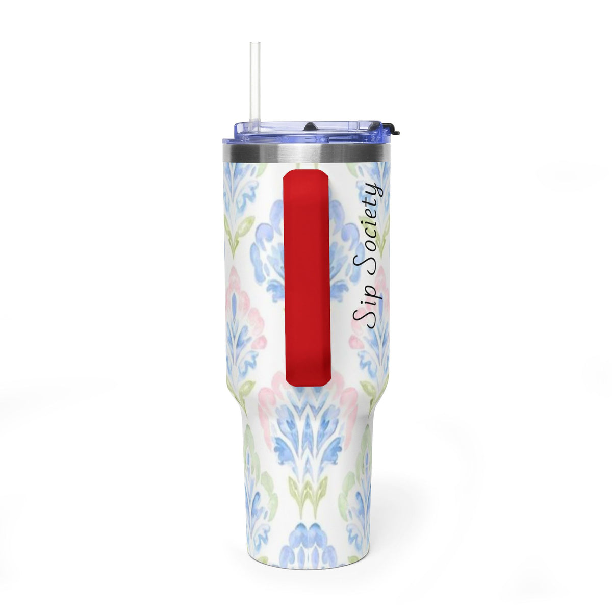 Vacuum Thermal Tumbler, 40oz with Sip Society script