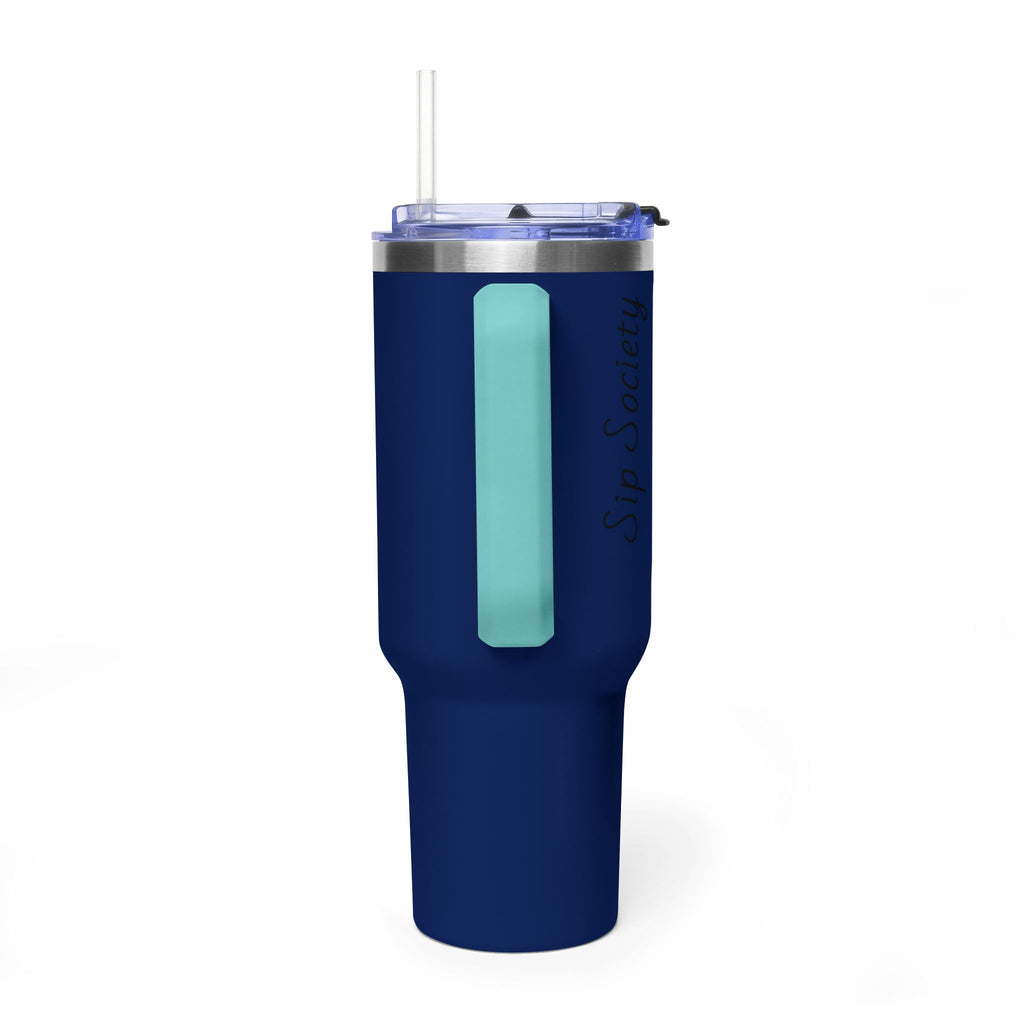 Vacuum Thermal Tumbler, 40oz with Sip Society script