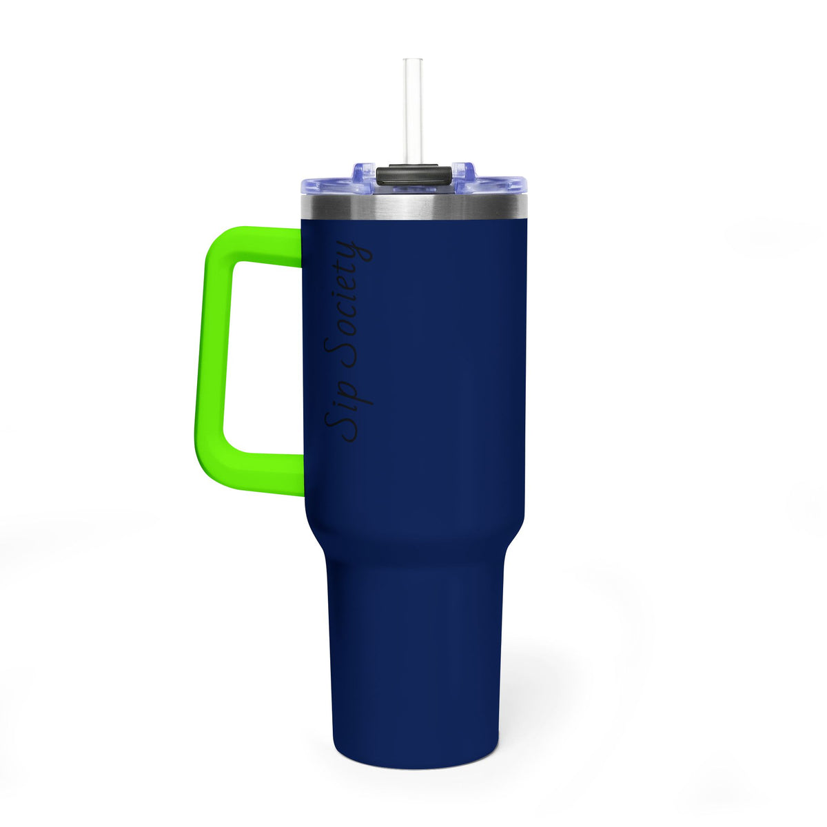 Vacuum Thermal Tumbler, 40oz with Sip Society script