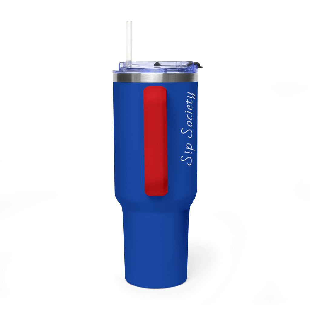 Vacuum Thermal Tumbler, 40oz with Sip Society script