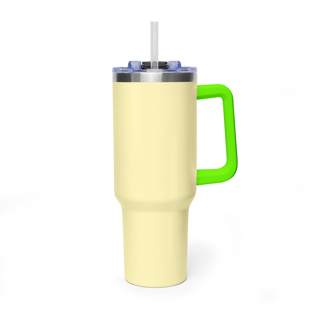 Vacuum Thermal Tumbler, 40oz with sip society script