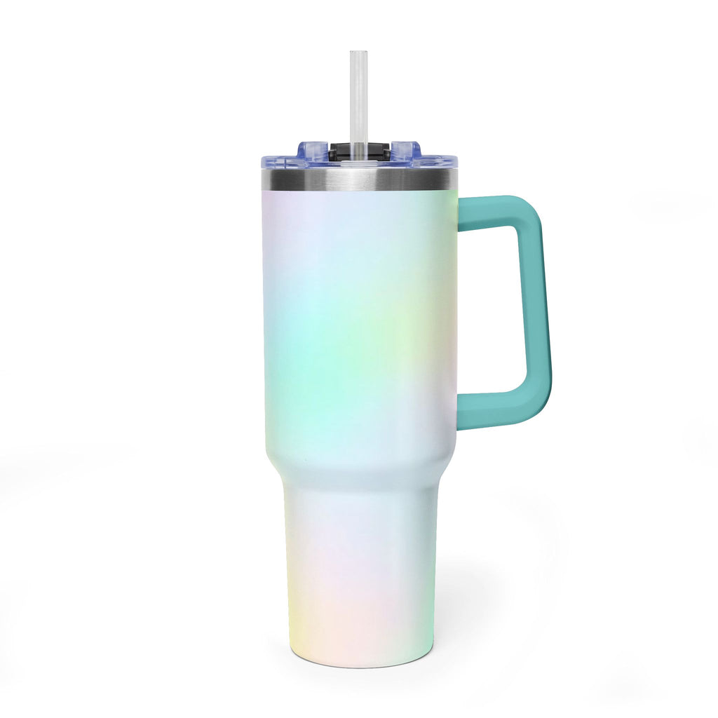 Vacuum Thermal Tumbler, 40oz with sip society script