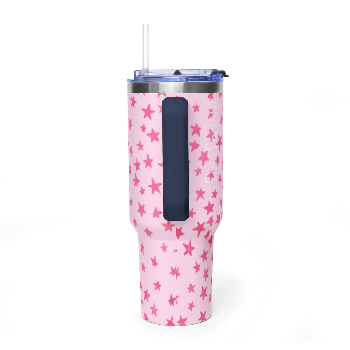Vacuum Thermal Tumbler, 40oz with Sip Society script