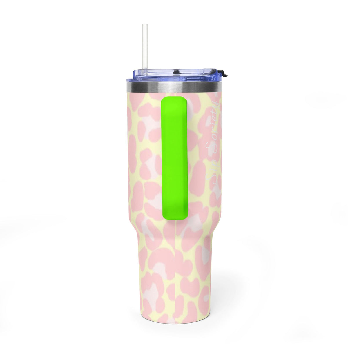 Vacuum Thermal Tumbler, 40oz with Sip Society script