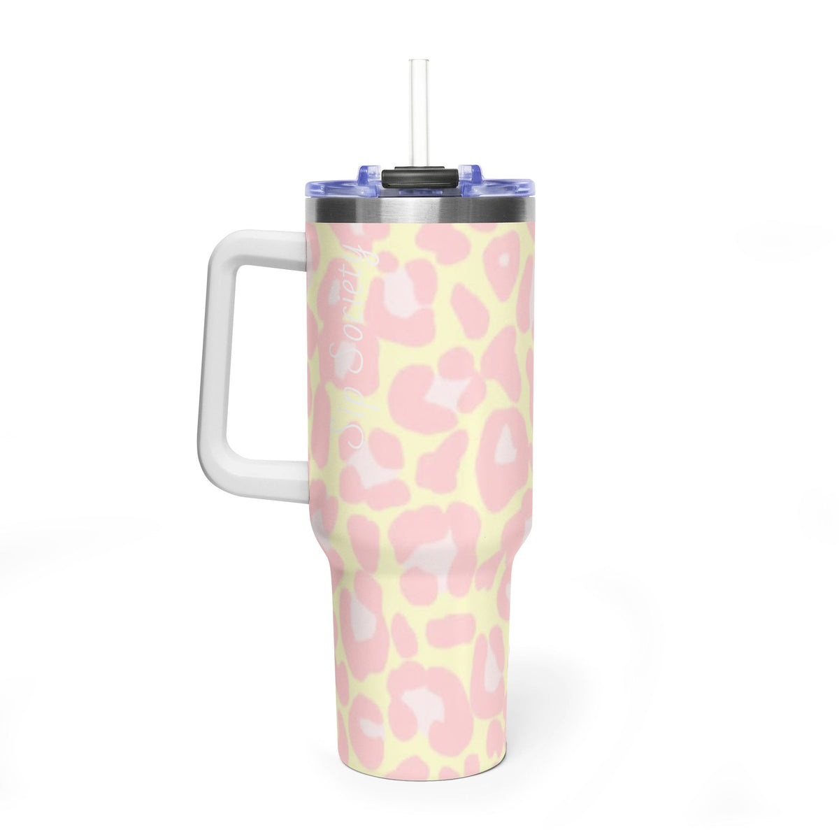 Vacuum Thermal Tumbler, 40oz with Sip Society script