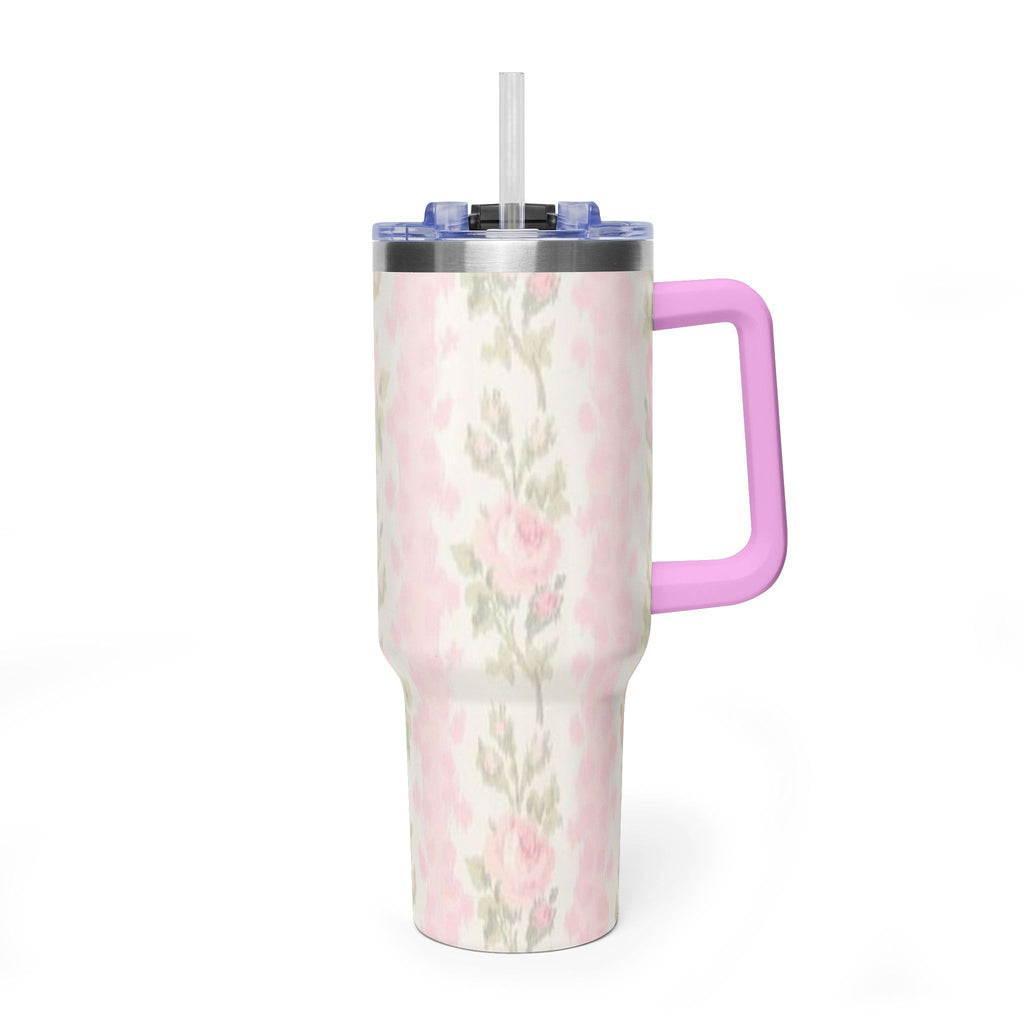 Vacuum Thermal Tumbler, 40oz with Sip Society script