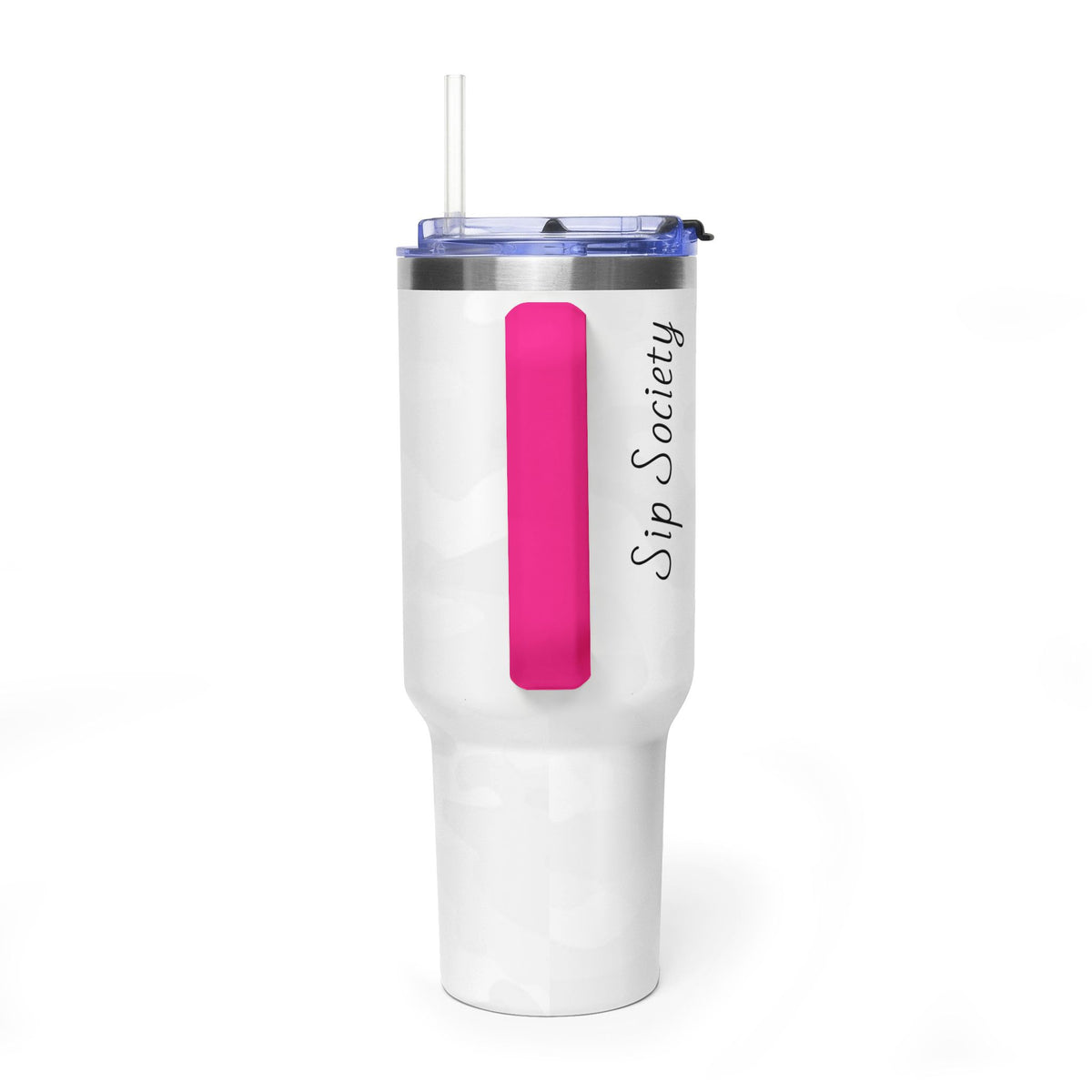 Vacuum Thermal Tumbler, 40oz with Sip Society script
