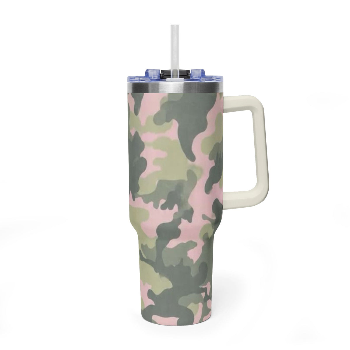 Vacuum Thermal Tumbler, 40oz  with sip society script