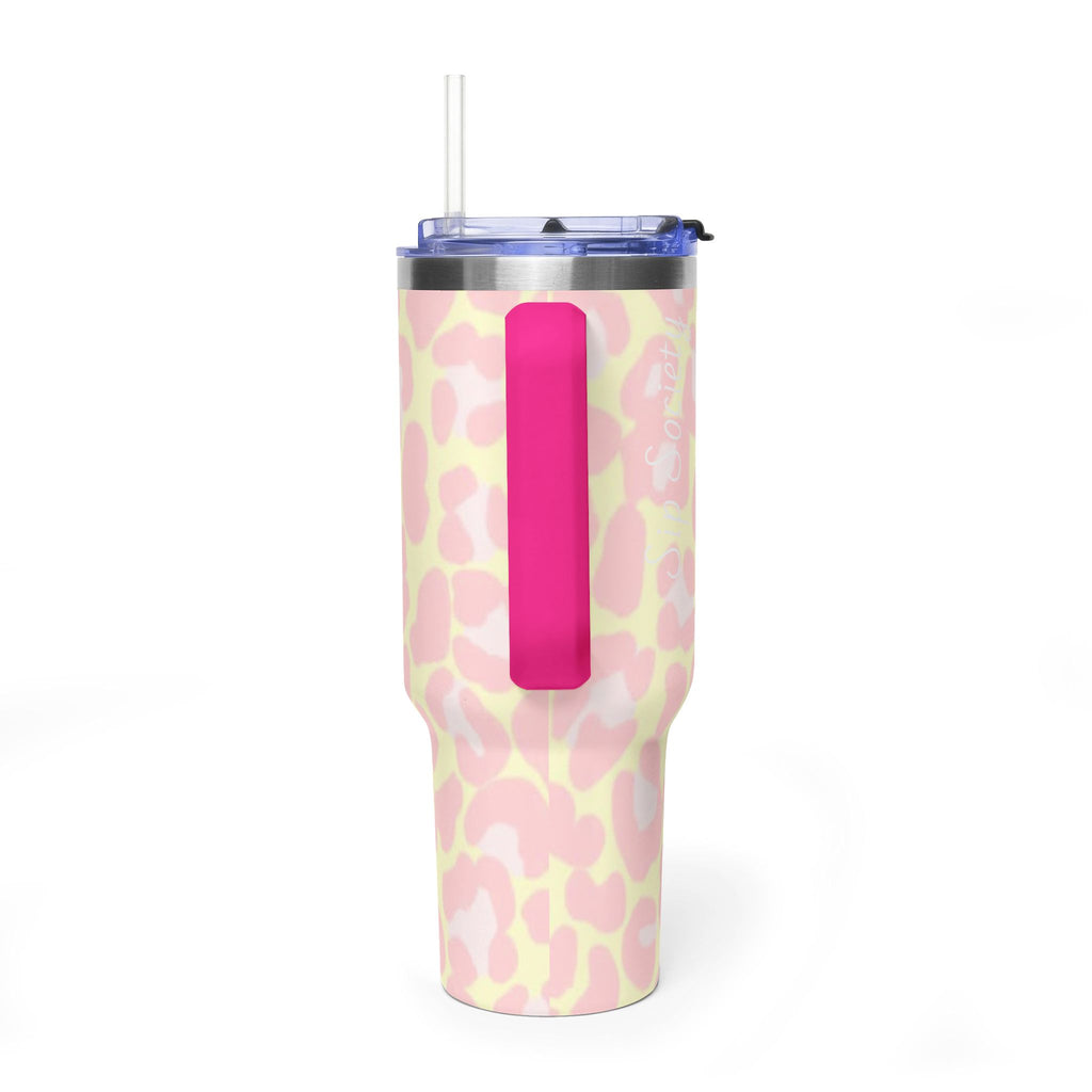 Vacuum Thermal Tumbler, 40oz with Sip Society script