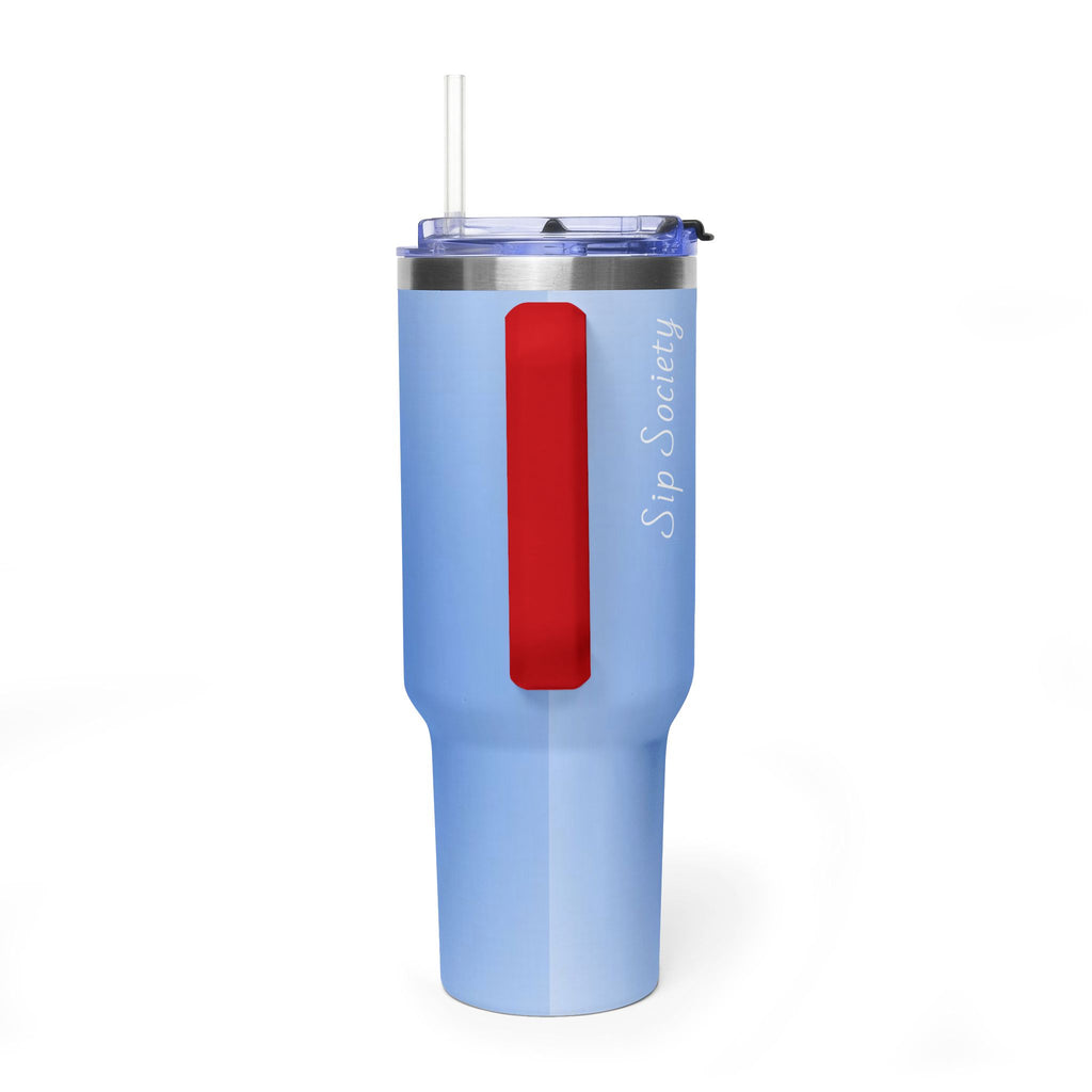 Vacuum Thermal Tumbler, 40oz with Sip Society script