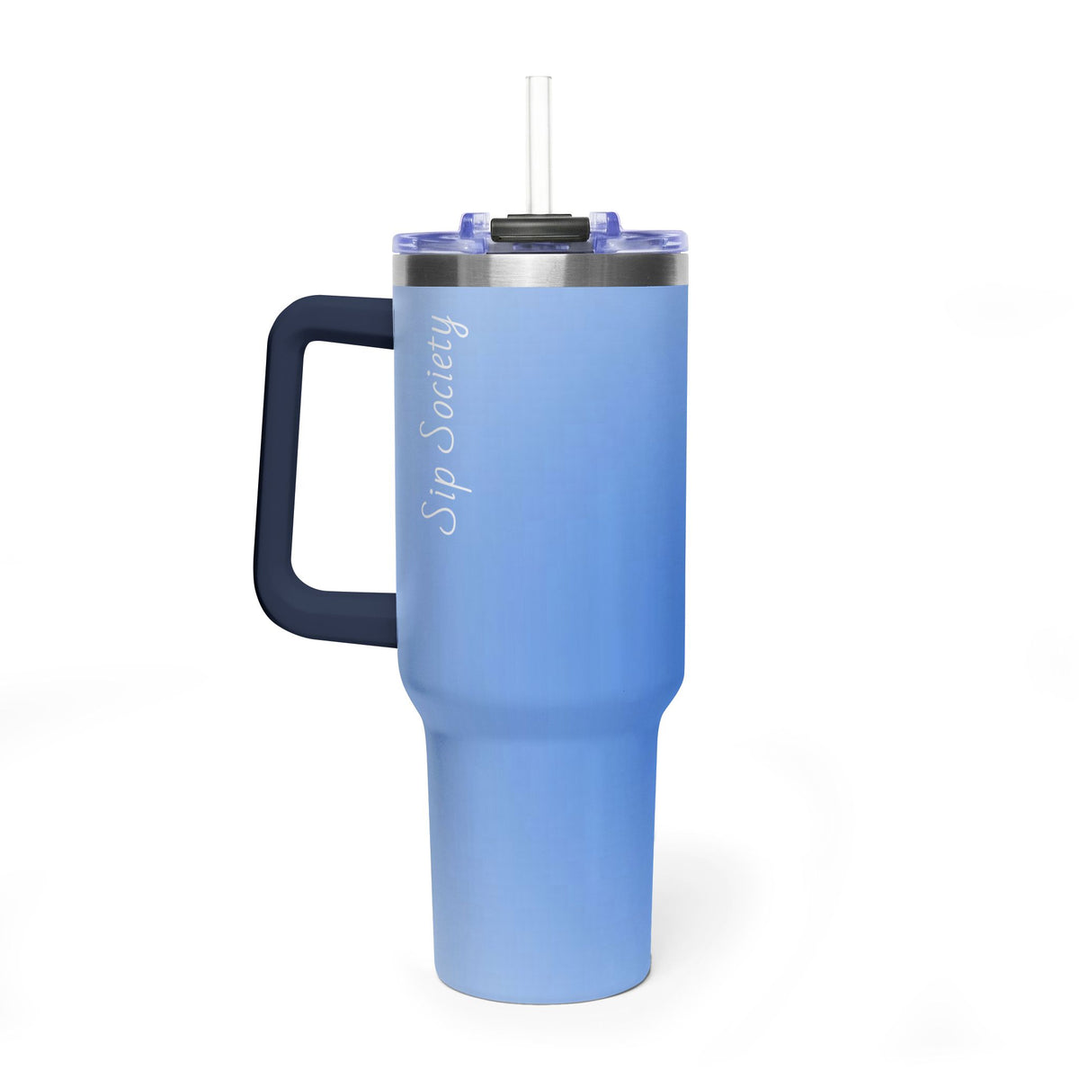Vacuum Thermal Tumbler, 40oz with Sip Society script