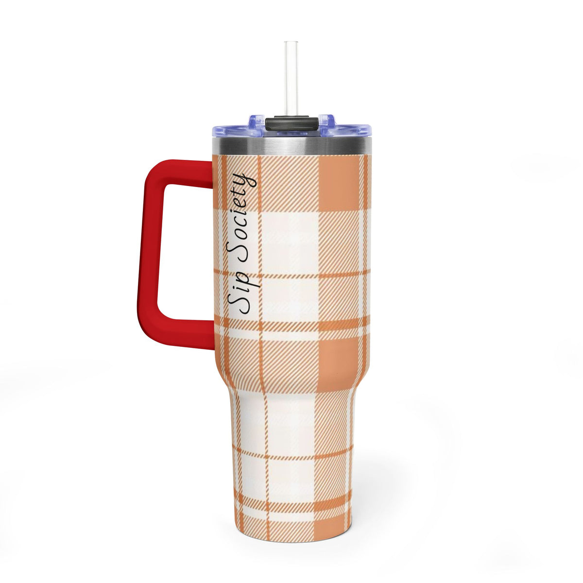 Vacuum Thermal Tumbler, 40oz with Sip Society script