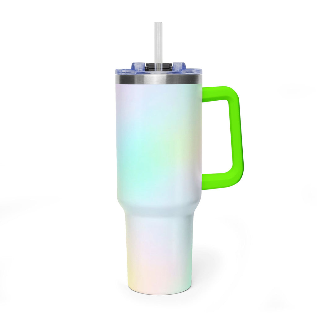 Vacuum Thermal Tumbler, 40oz with sip society script