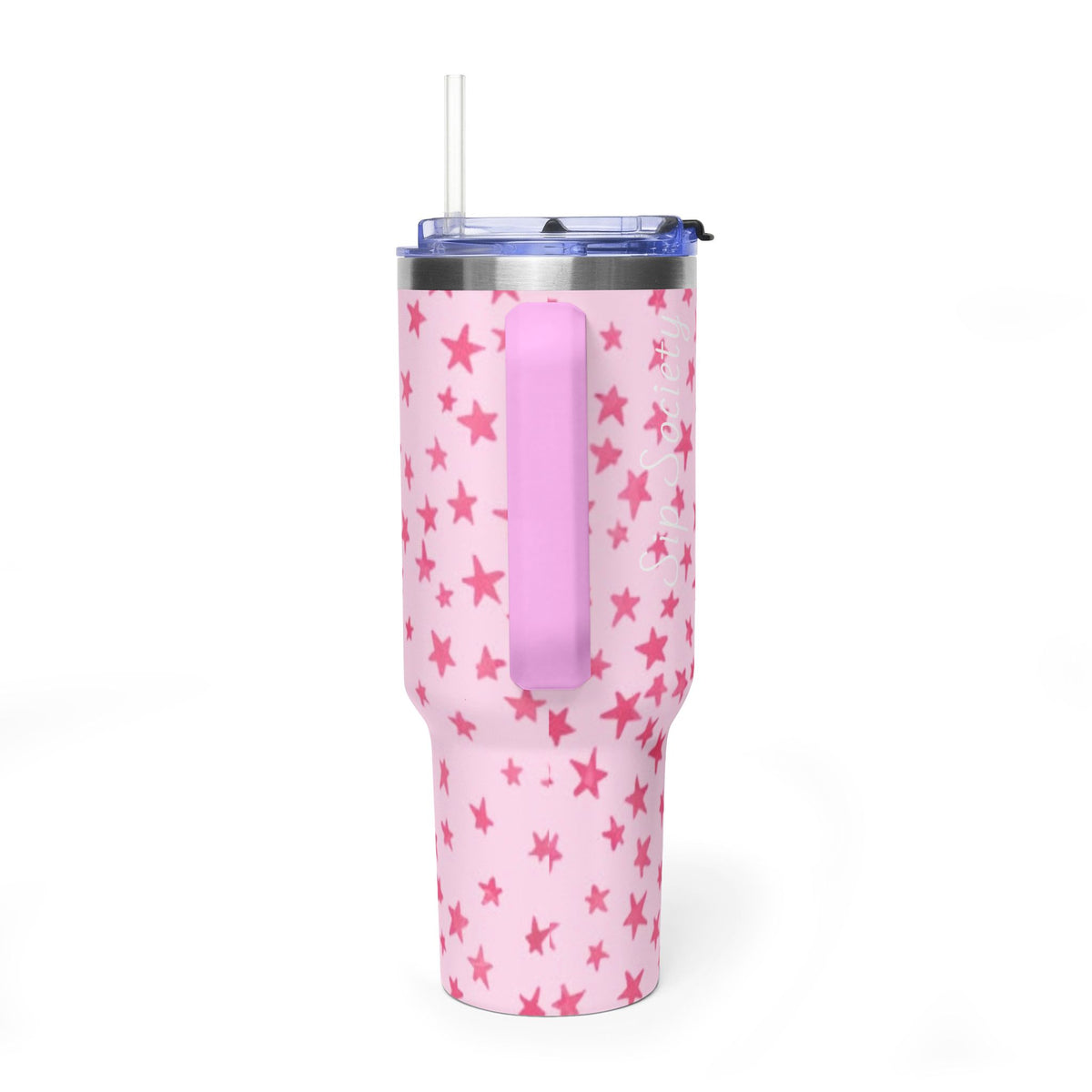 Vacuum Thermal Tumbler, 40oz with Sip Society script