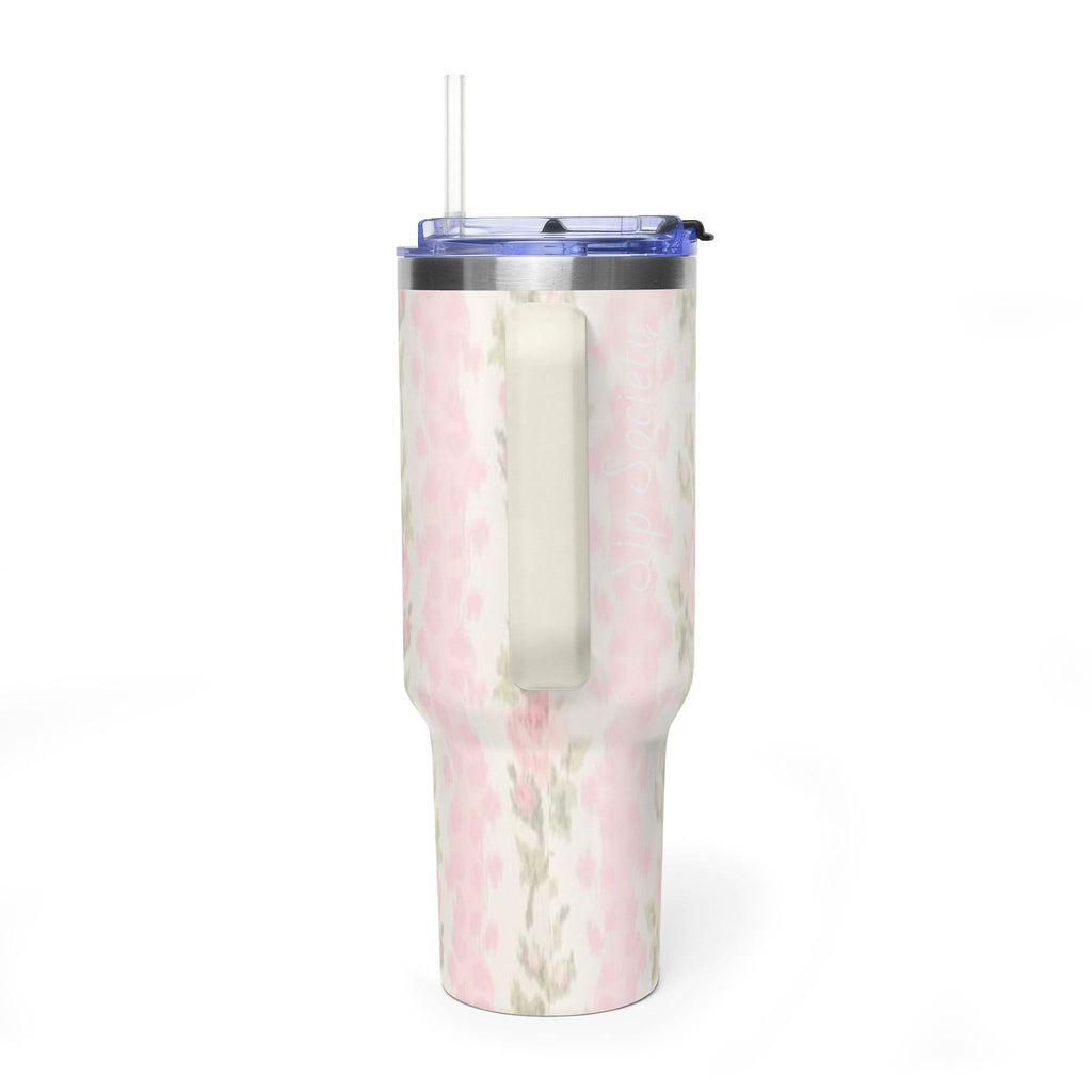 Vacuum Thermal Tumbler, 40oz with Sip Society script