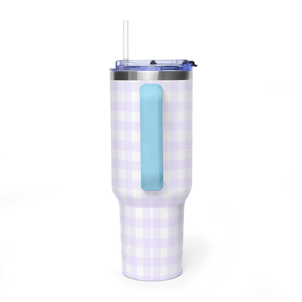 Vacuum Thermal Tumbler, 40oz with Sip Society script