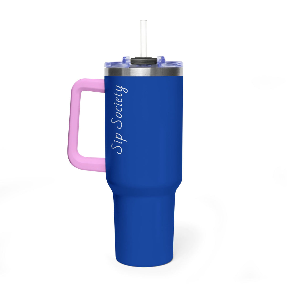 Vacuum Thermal Tumbler, 40oz with Sip Society script