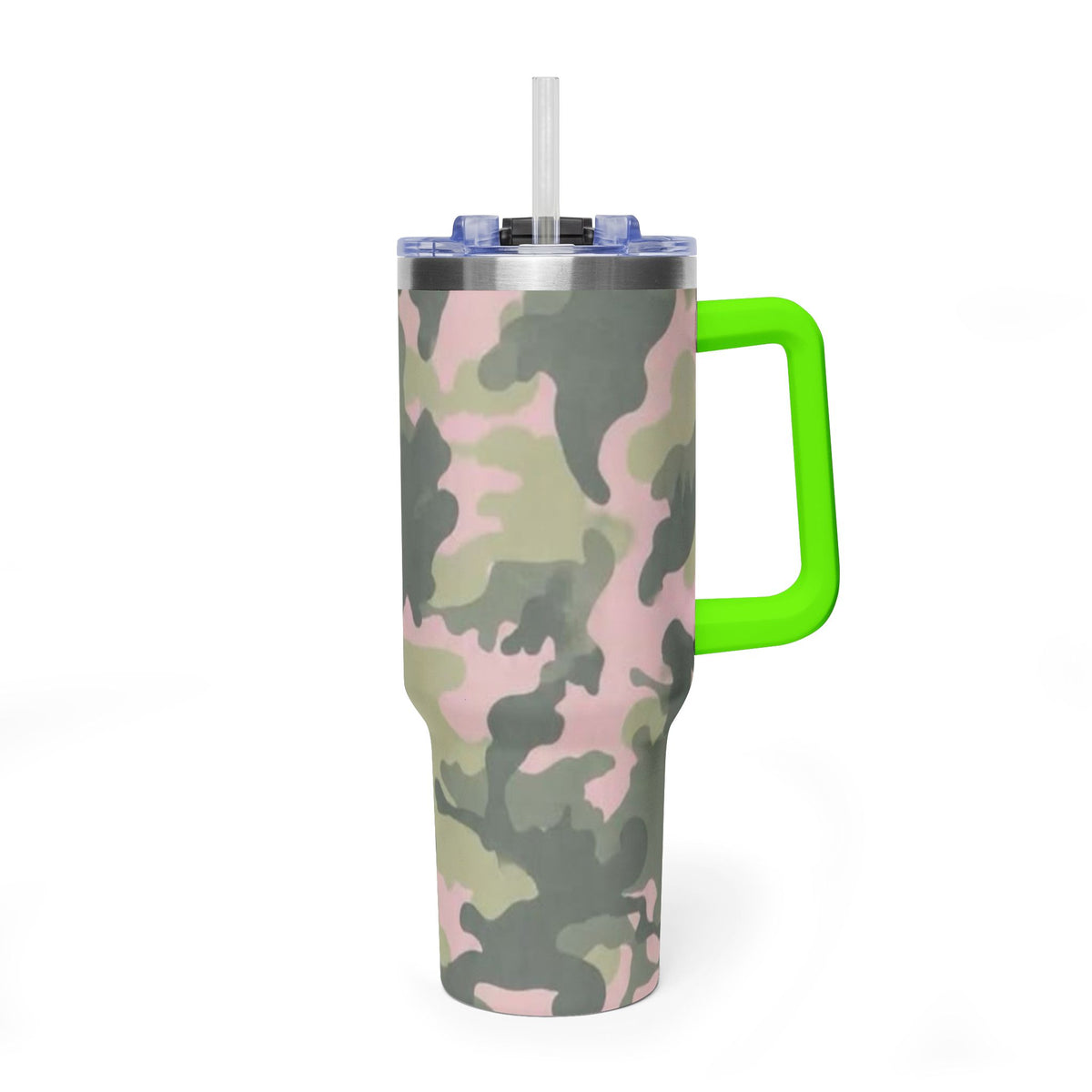 Vacuum Thermal Tumbler, 40oz  with sip society script