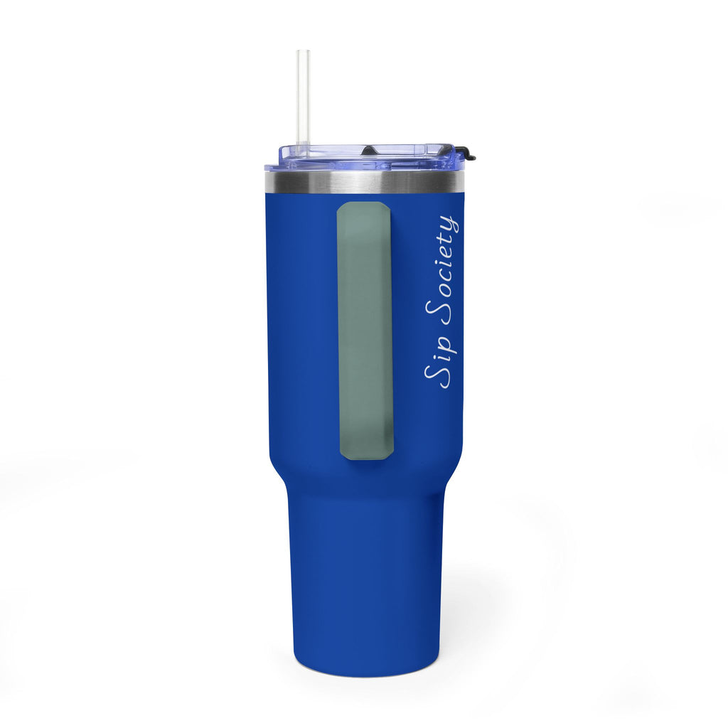 Vacuum Thermal Tumbler, 40oz with Sip Society script
